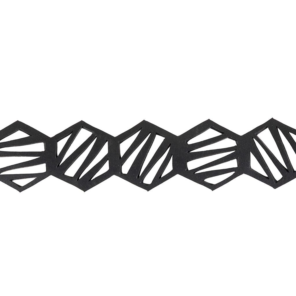 Honeycomb Inner Tube Geometric Choker by Paguro Upcycle