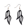 Pendientes de mariposa con alas recicladas
