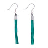 Boucles d'oreilles en fil électrique recyclé Candy (4 couleurs disponibles)
