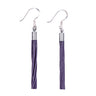 Boucles d'oreilles en fil électrique recyclé Candy (4 couleurs disponibles)