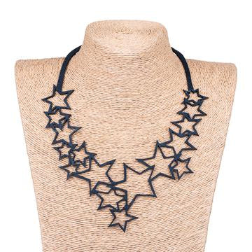 How we make our best selling reclaimed rubber Star Necklace