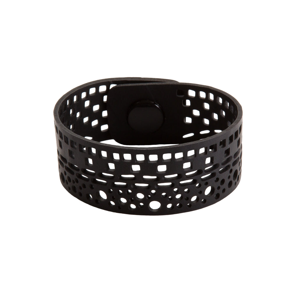 Vita Unique Recycled Rubber Bracelet by Paguro Upcycle