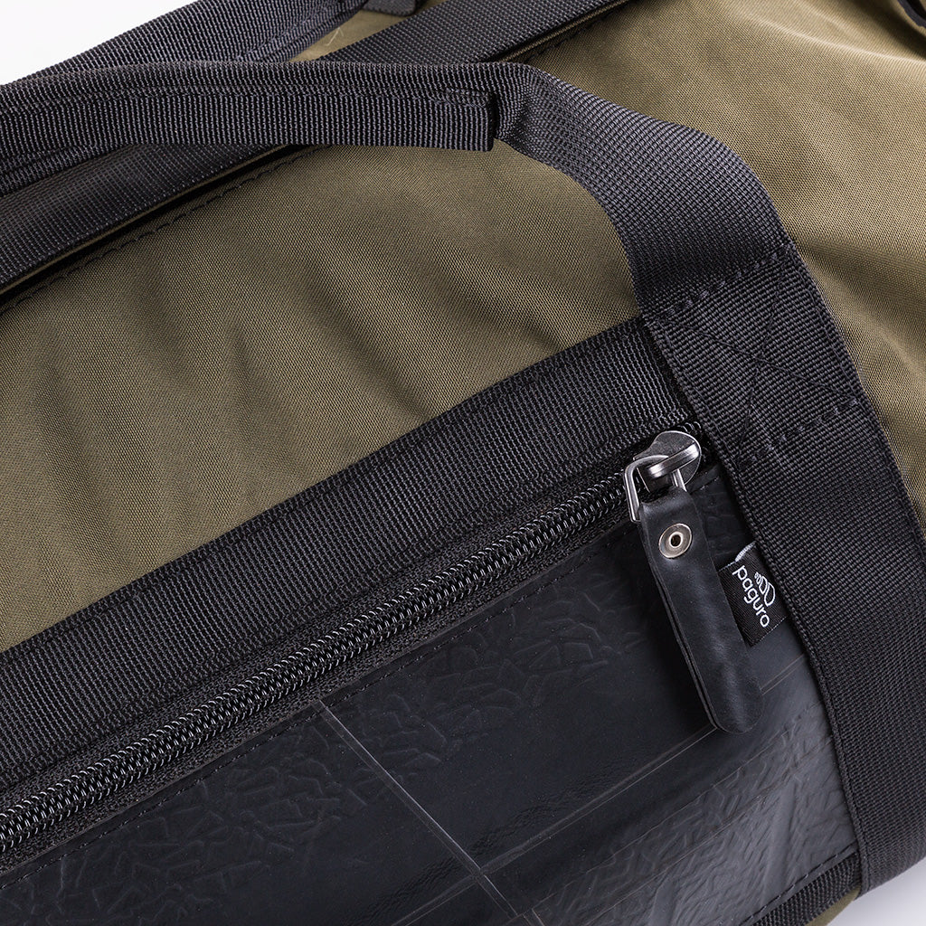 Ranger Water Resistant Duffle Vegan Gym Bag by Paguro Upcycle