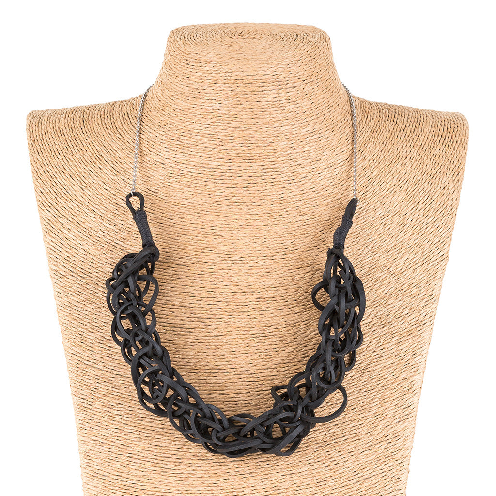 Bundle Recycled Rubber Necklace by Paguro Upcycle