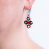 Diamant-Fahrradketten-Ohrringe (3 Farben)