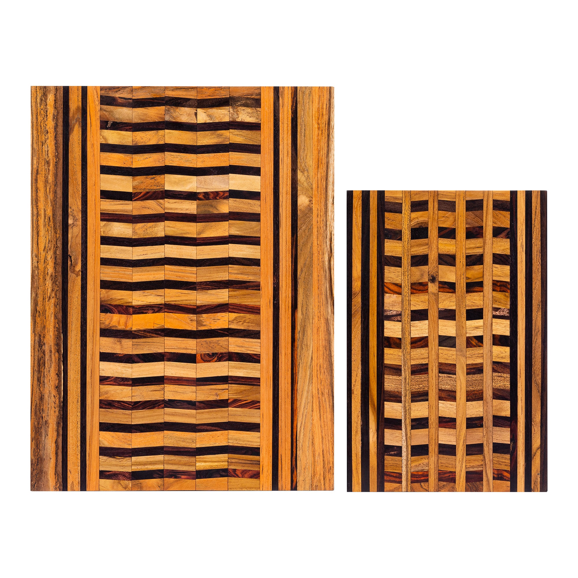 Upcycled End Grain Cutting Board - Pattern C (2 Sizes Available)